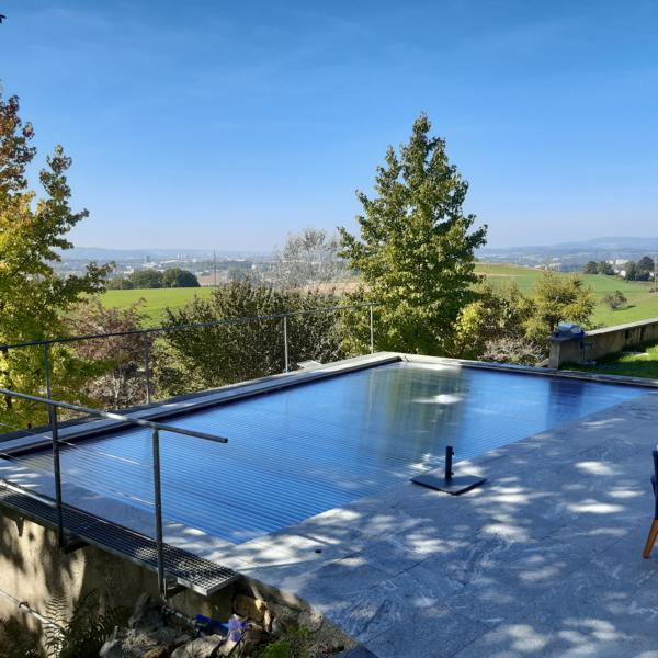 Pool umbauen